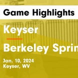 Basketball Game Recap: Berkeley Springs Indians vs. Southern Fulton Indians