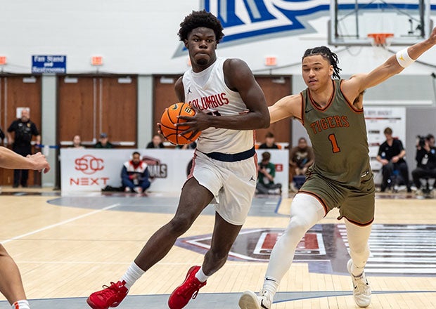 Top 15 senior prospect Caleb Gaskins looks to guide Columbus to its fifth consecutive state title in Florida's highest classification. (PHOTO: Julie L. Brown)