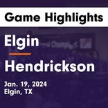 Elgin vs. Hendrickson