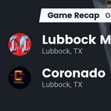 Football Game Recap: Coronado Mustangs vs. Monterey Plainsmen
