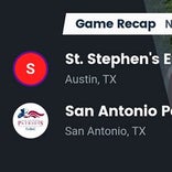 Football Game Recap: San Antonio Patriots HomeSchool vs. St. Stephen&#39;s Episcopal Spartans