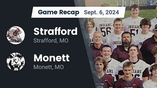 Football Recap: Strafford Skates Past Monett with Ease