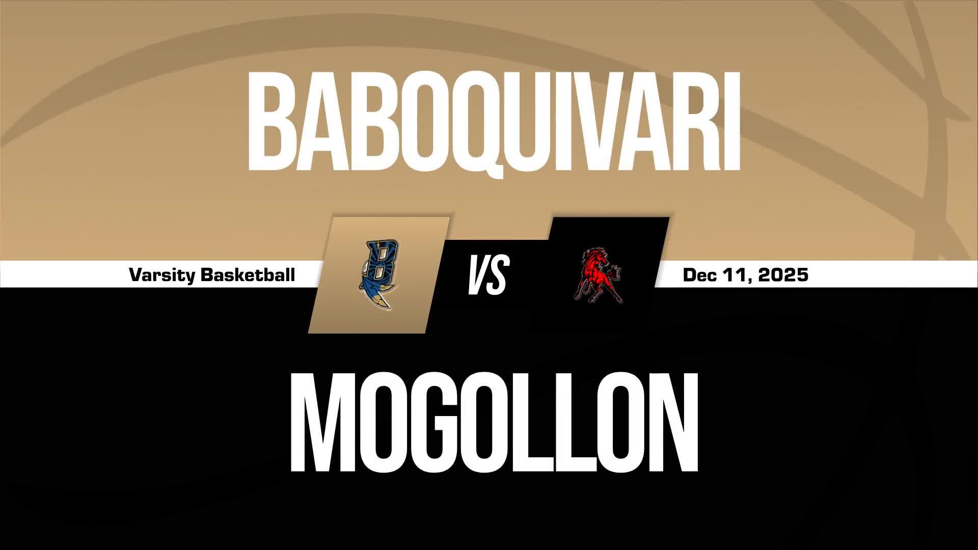 Basketball Recap: Baboquivari Comes Up Short