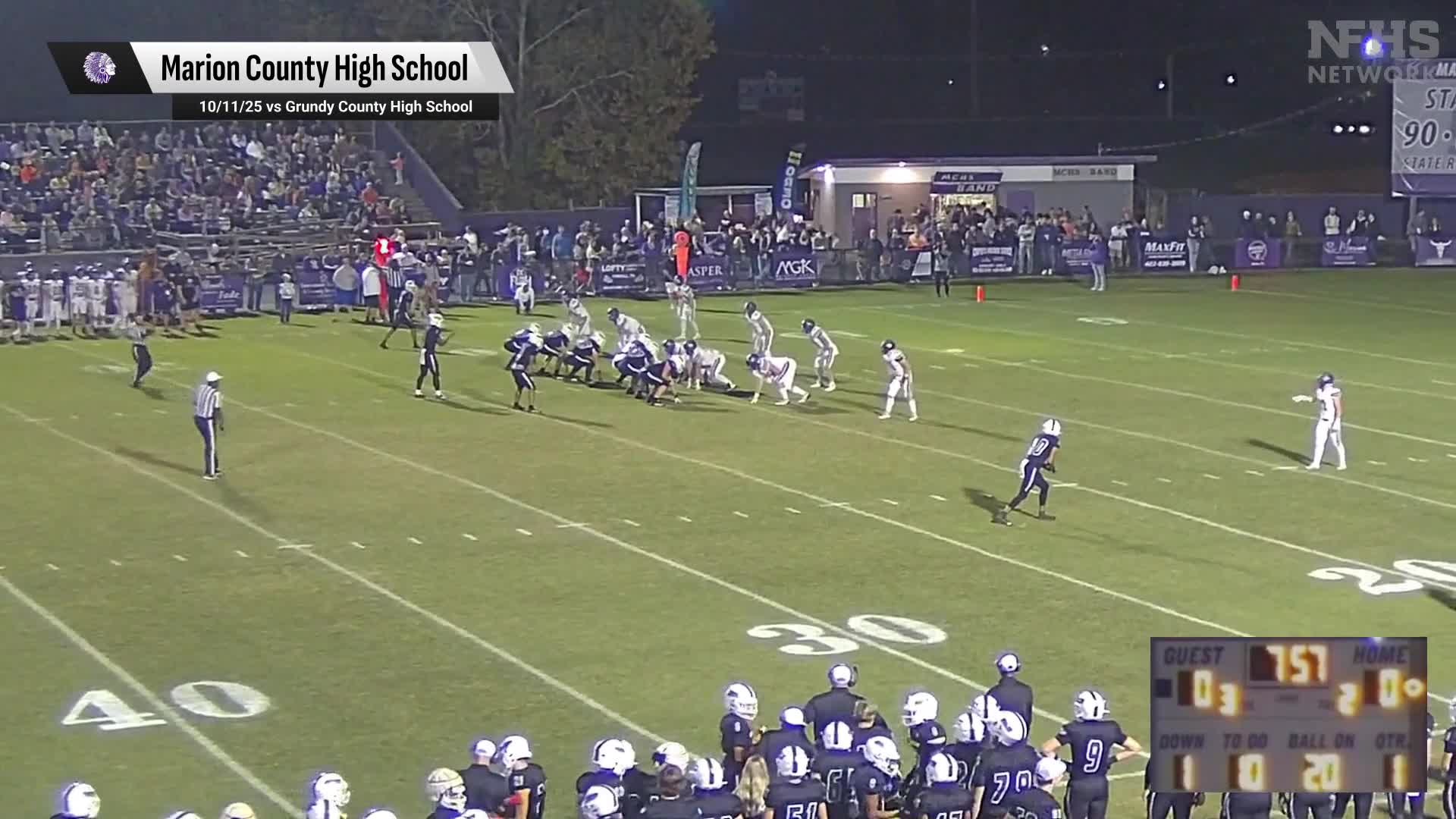 Football Recap: Marion County Finds Playoff Glory Versus Jackson County + How To Watch