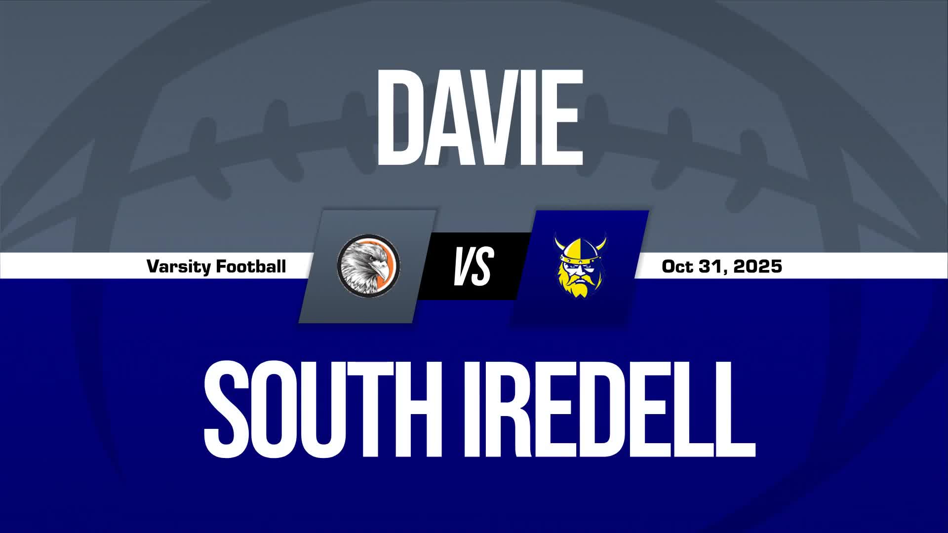 Football Recap: Davie County Takes Down West Mecklenburg in a Playoff Battle + How To Watch