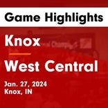 West Central piles up the points against North White