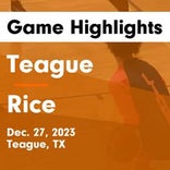 Basketball Game Recap: Rice Bulldogs vs. Teague Lions