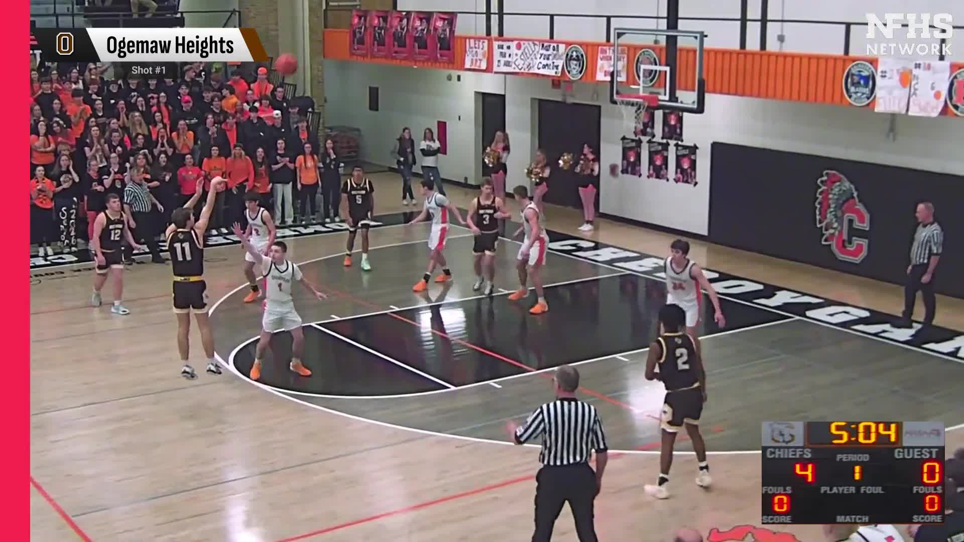 Basketball Recap: Friday's  Defeat Ends Ogemaw Heights' Winning Streak + How To Watch