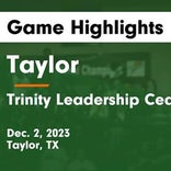 Trinity Leadership vs. Taylor