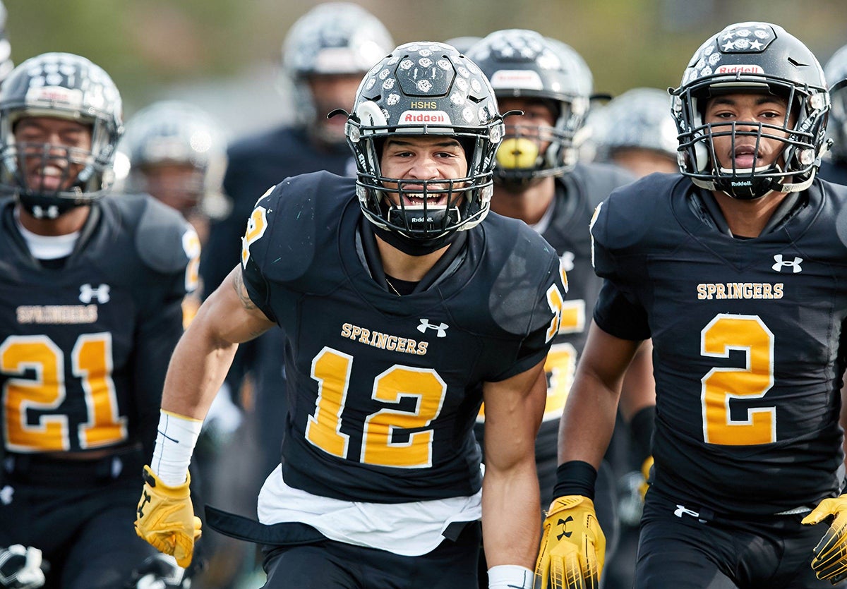 Highland Springs won five state championships over the past decade with a slew of future NFL players lining the roster. The talented squad finished inside the Virginia top 10 in each of the past nine years with No. 1 finishes in 2015 and 2016. (Photo: Fred Ingham)