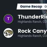 Football Game Recap: ThunderRidge Grizzlies vs. Rock Canyon Jaguars