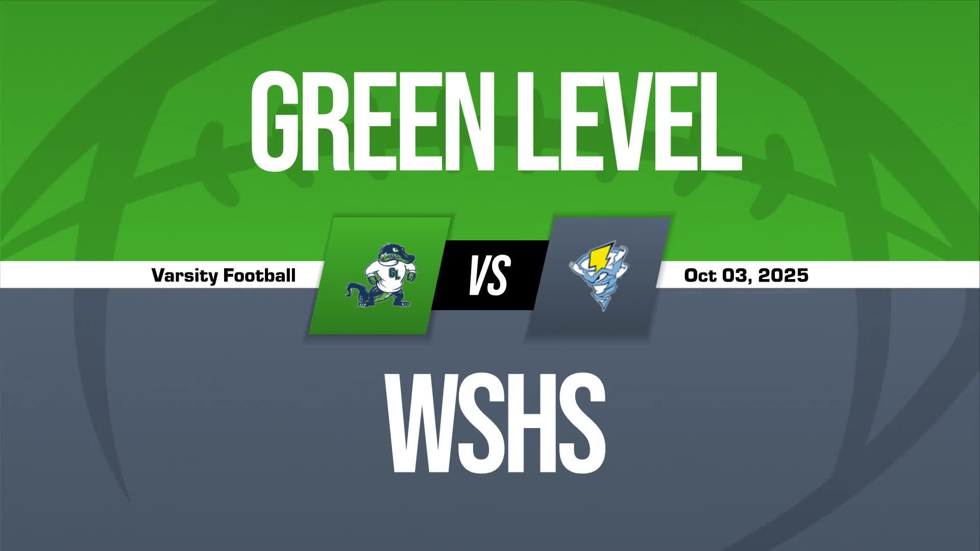 Football Recap: Green Level Comes Up Short