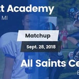 Football Game Recap: All Saints Central vs. Merritt Academy