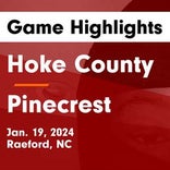 Hoke County falls despite big games from  Shelby Burris and  Karmen Campbell