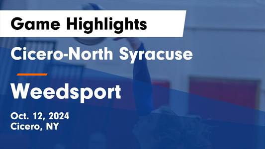 Volleyball Recap: Weedsport Takes a Loss