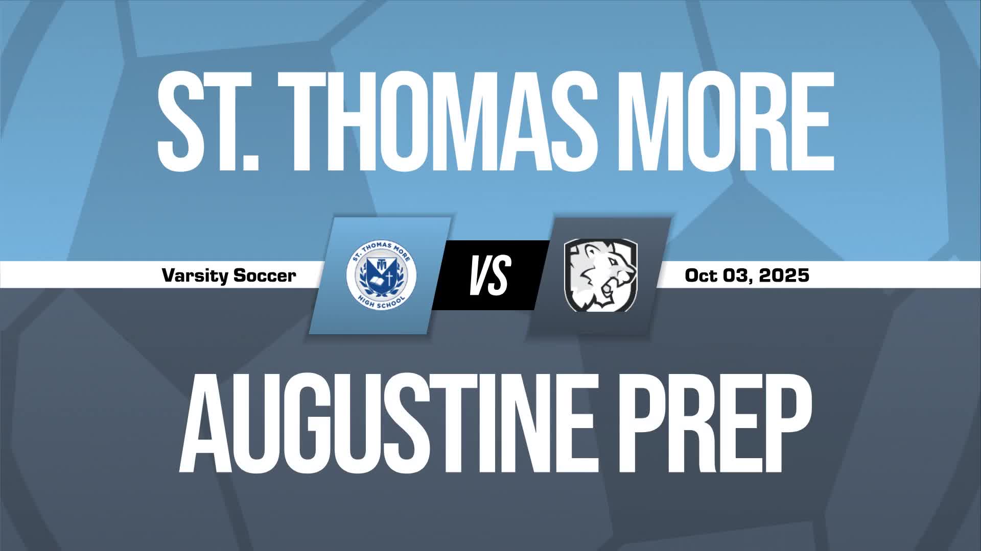 Soccer Recap: St. Thomas More Victorious