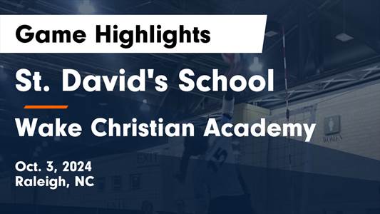 Volleyball Recap: St. David's Comes Up Short