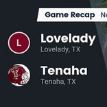 Football Game Recap: Tenaha Tigers vs. Lovelady Lions