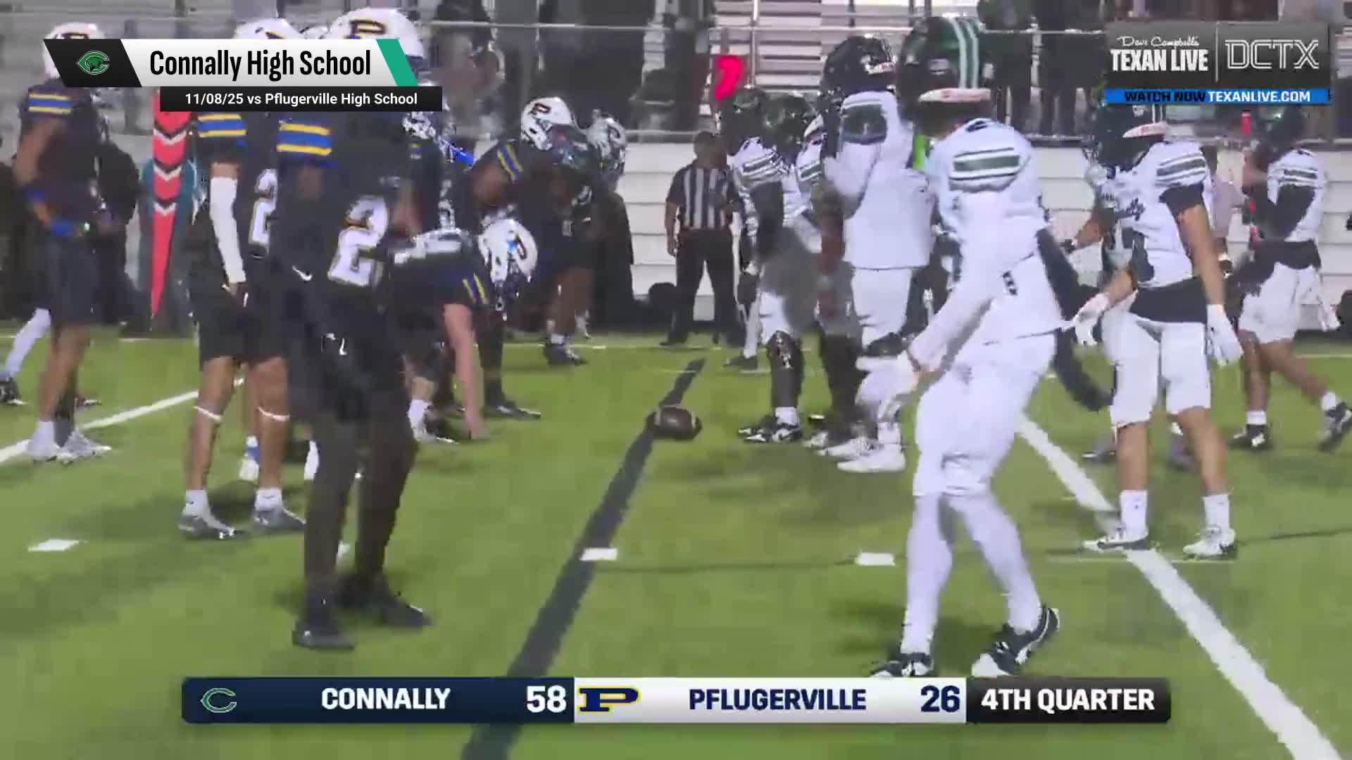 Football Recap: Pflugerville Connally Picks Up Sixth Straight Win on the Road + How To Watch