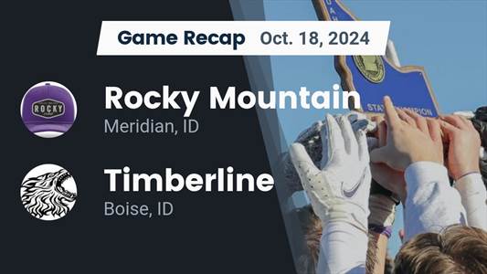 Football Recap: Timberline Snaps Three-Game Streak of Wins at Ho