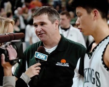 Diepenbrock and Lin interviewed afterbeating Mater Dei for the 2006 statechampionship. 