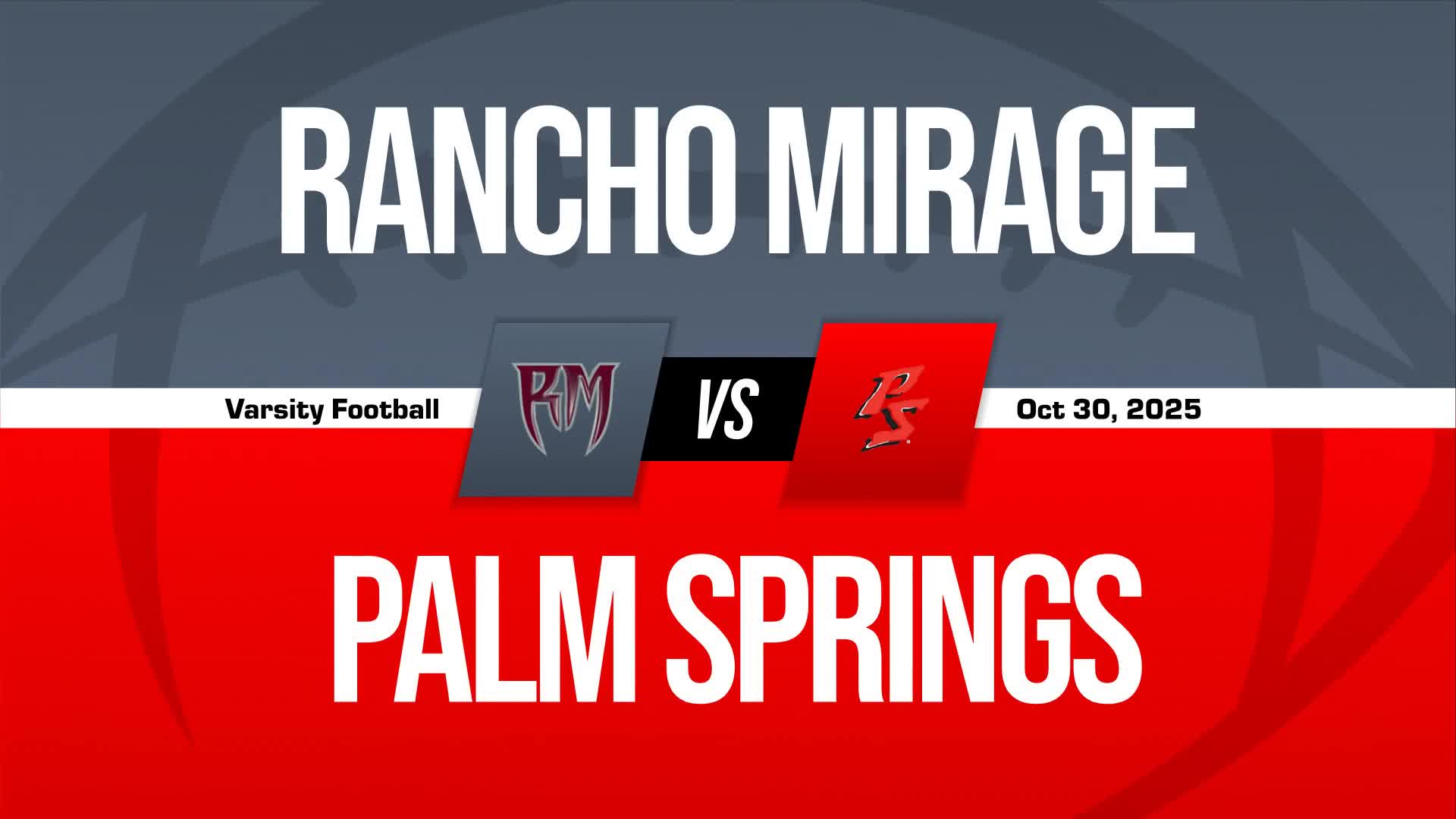 Football Recap: Palm Springs Comes Up Short