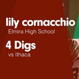 Softball Recap: Elmira comes up short despite  Lily Cornacchio's strong performance