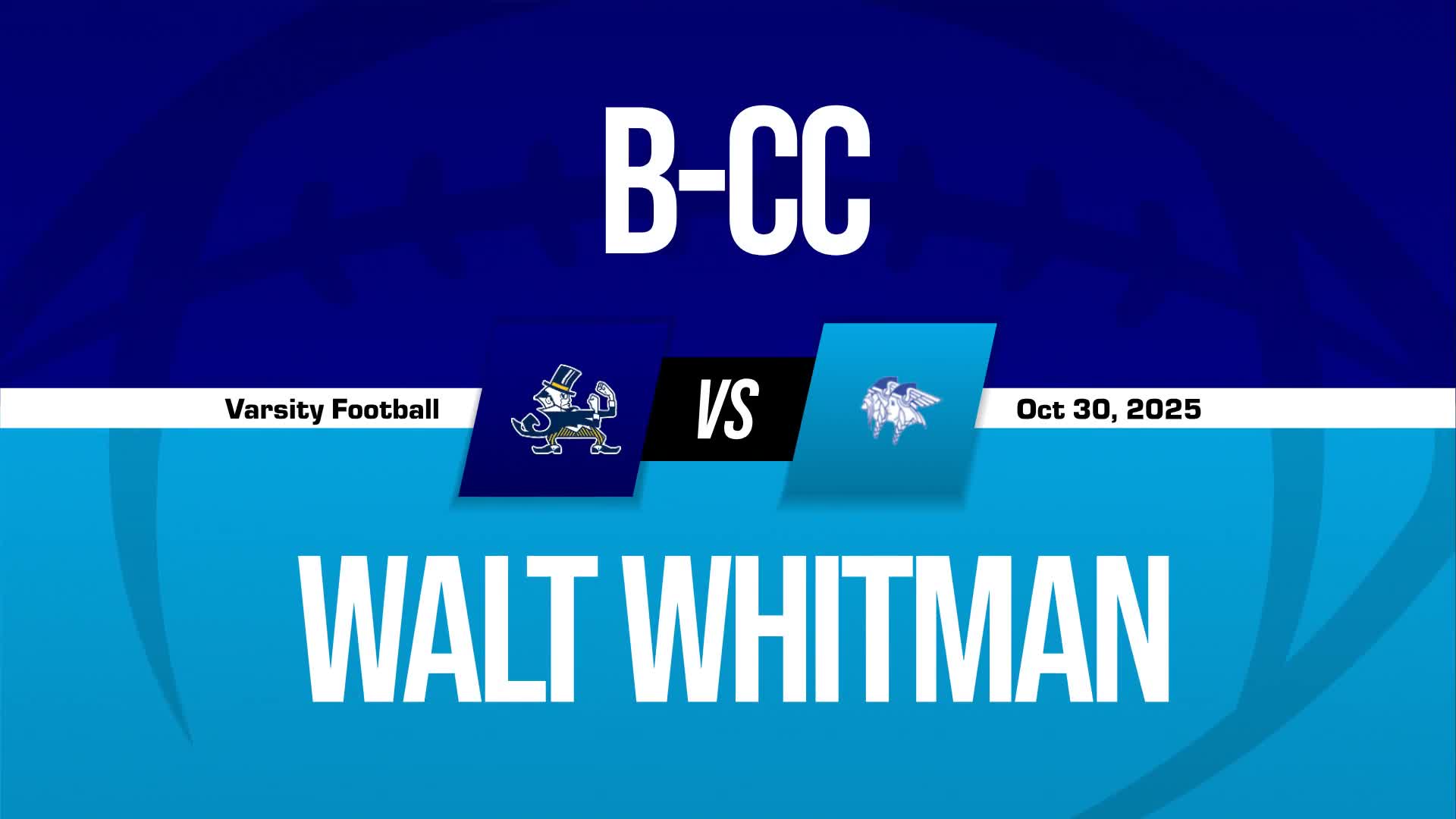 Football Game Preview: Bethesda-Chevy Chase Barons vs. Blair Blazers + How To Watch