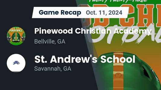 Football Game Preview: Pinewood Christian Patriots vs. Frederica Academy