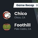 Chico vs. Foothill