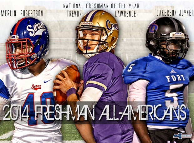 Trevor Lawrence was the MaxPreps National Freshman of the Year in 2014. Now, he's the top-ranked recruit in his class.