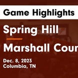 Spring Hill vs. Marshall County