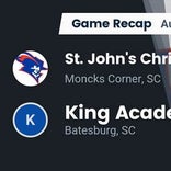 Football Game Preview: St. John's Christian Academy vs. Laurens 