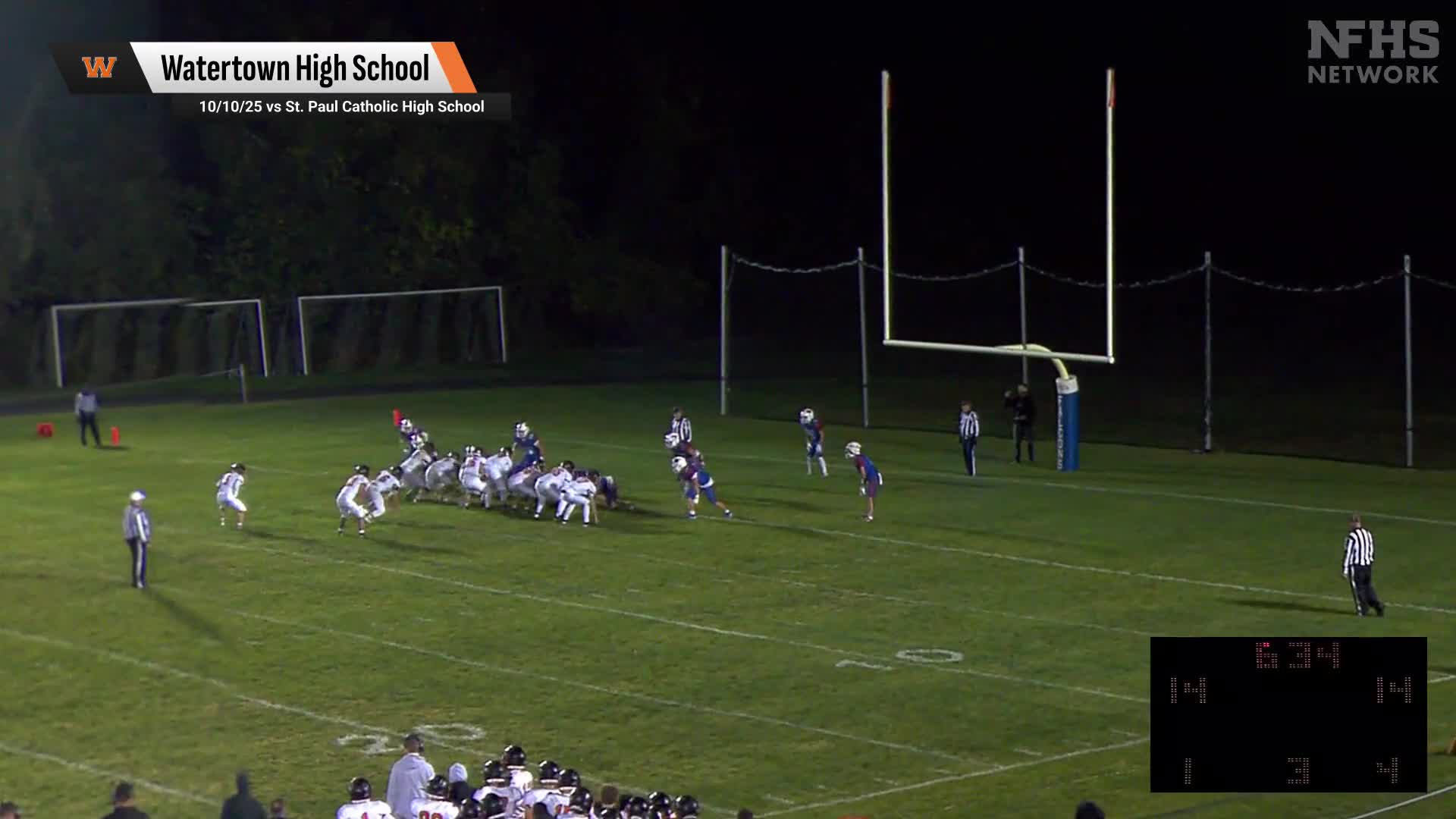 Football Recap: Watertown Comes Up Short + How To Watch
