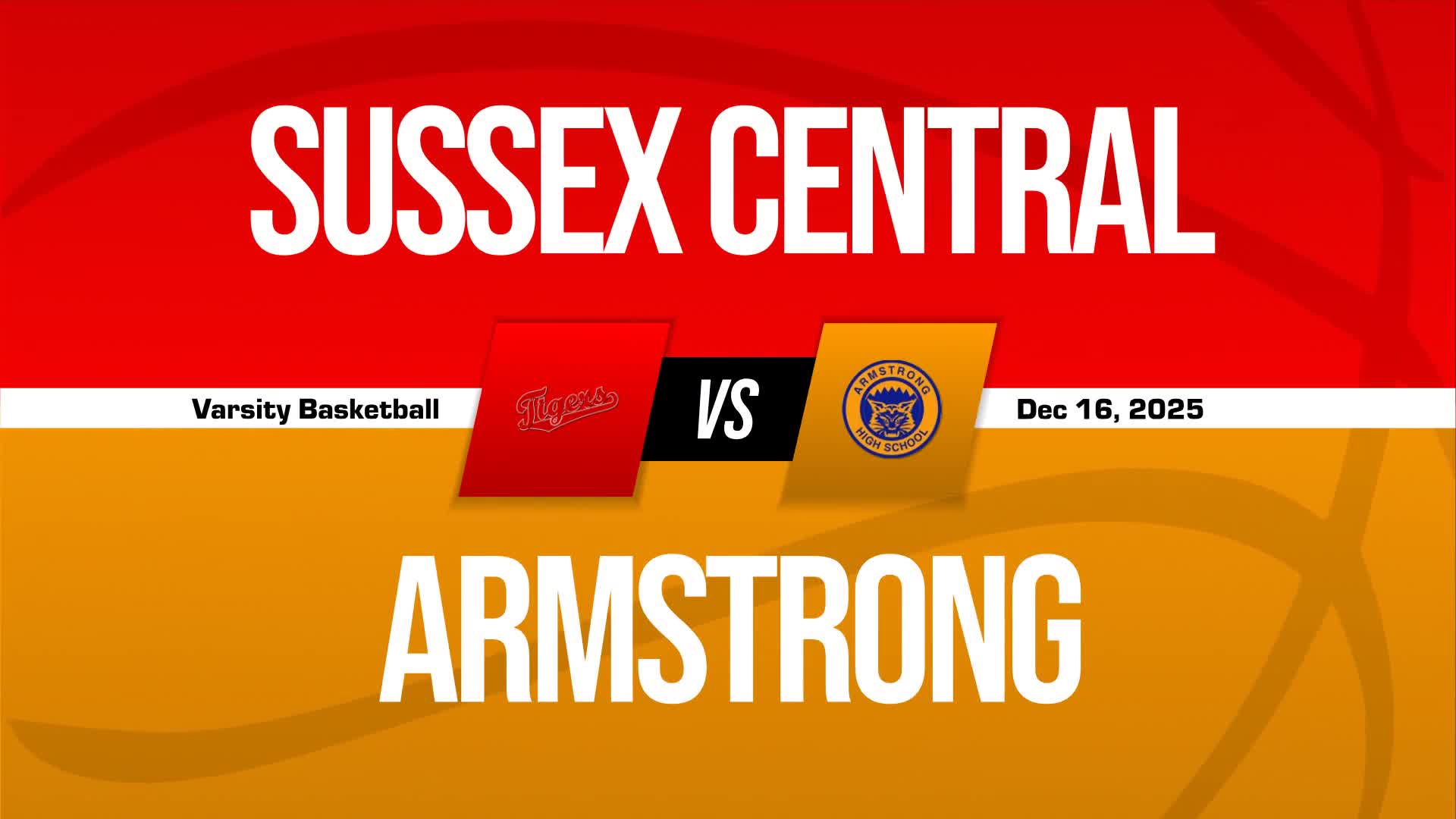 Basketball Recap: Armstrong Has No Trouble Against Sussex Centra
