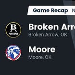 Football Game Recap: Broken Arrow Tigers vs. Moore Lions