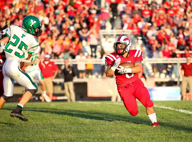 New Palestine runner Josh Glover has helped the Dragons to a 5-0 start.