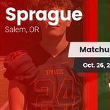 Football Game Recap: Sprague vs. West Salem