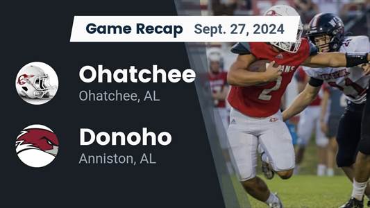 Football Game Preview: Ohatchee Indians vs. Westbrook Christian 