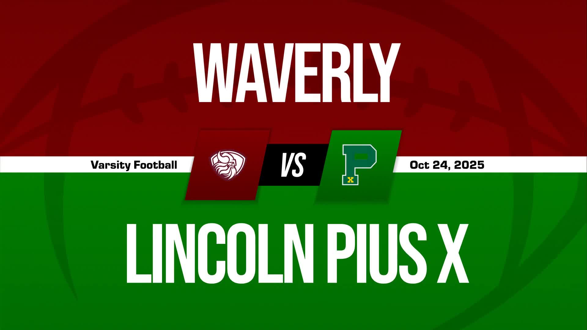 Football Recap: Waverly Beats Seward for Their 11th Straight  Win