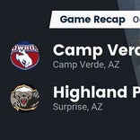 Football Game Recap: Highland Prep Honey Badgers vs. Camp Verde Cowboys