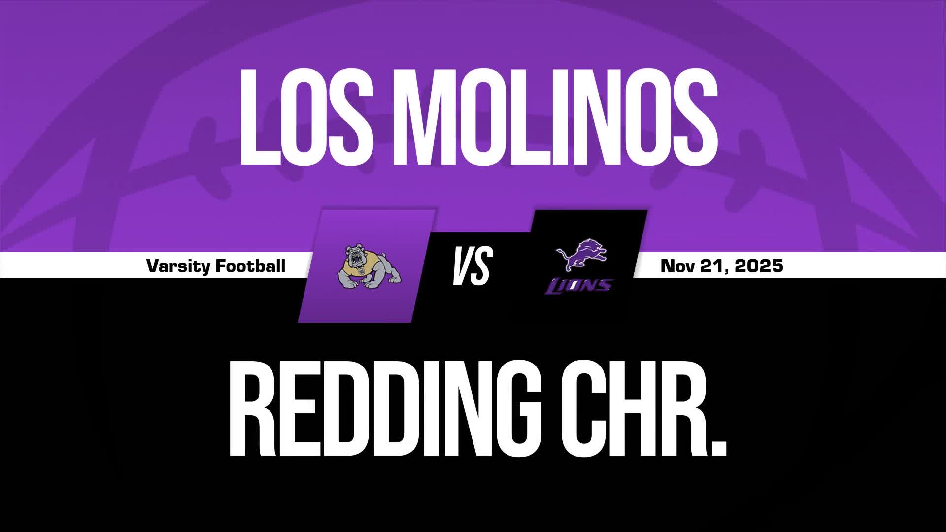 Football Game Preview: Redding Christian Lions vs. Middletown Mustangs + How To Watch