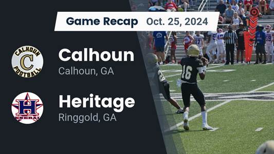 Football Recap: Heritage Takes a Tough Playoff Loss