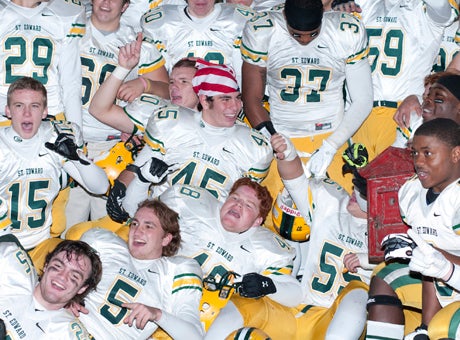 St. Edward enjoyed the victory even more after being eliminated by St. Ignatius in 2011. 