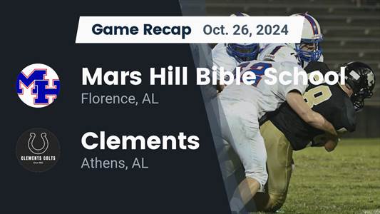 Football Recap: Clements Comes Up Short