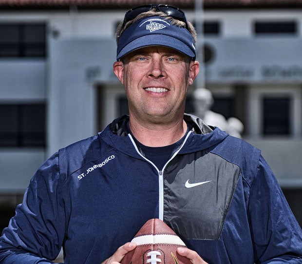 St. John Bosco coach Jason Negro