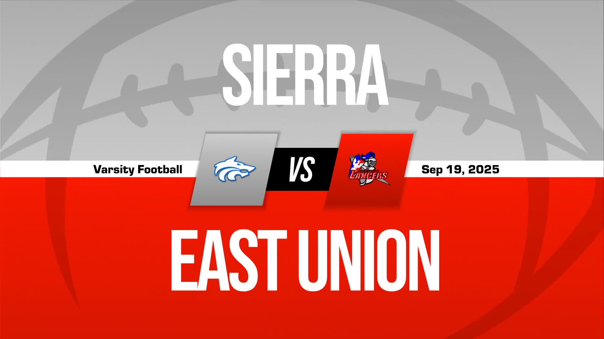 Football Game Preview: East Union Lancers vs. Patterson Tigers