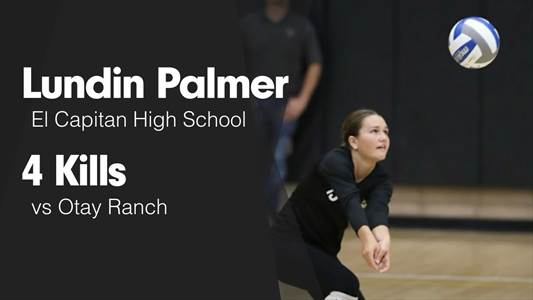 Lundin Palmer Game Report: vs Otay Ranch