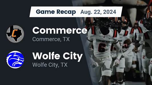 Football Game Recap: Commerce Takes a Loss