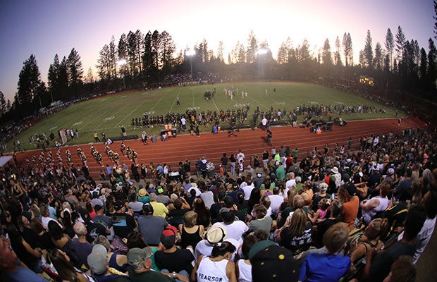 Perhaps the largest crowd to ever attend a game at Om Wraith Field enjoyed every minute of the Bobcats' 42-0 win over Williams on Friday.